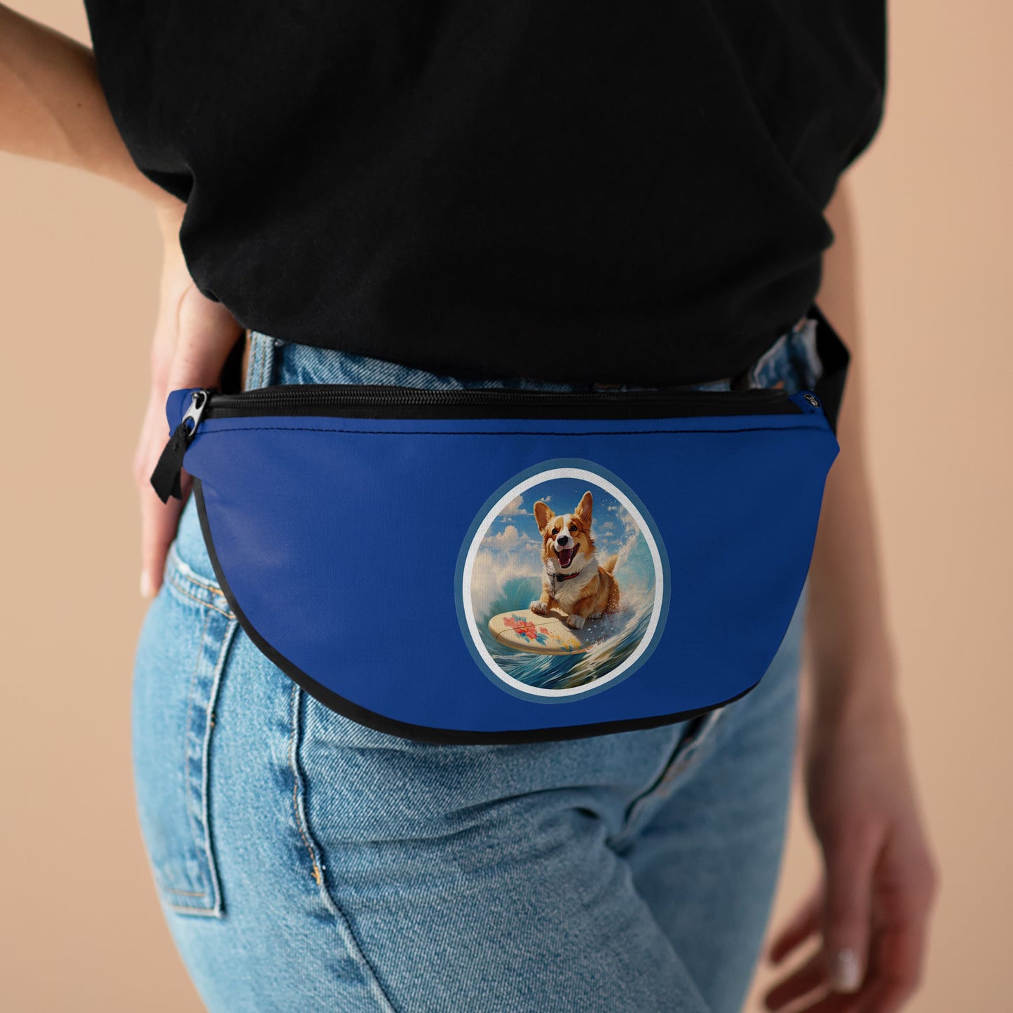 Cowabunga Corgi - Fanny Pack