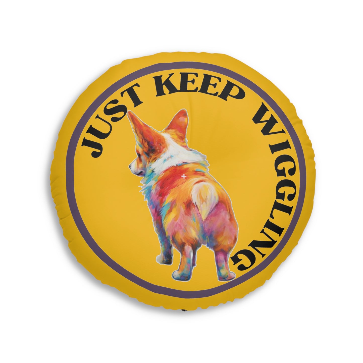 Just Keep Wiggling - Floor Pillow
