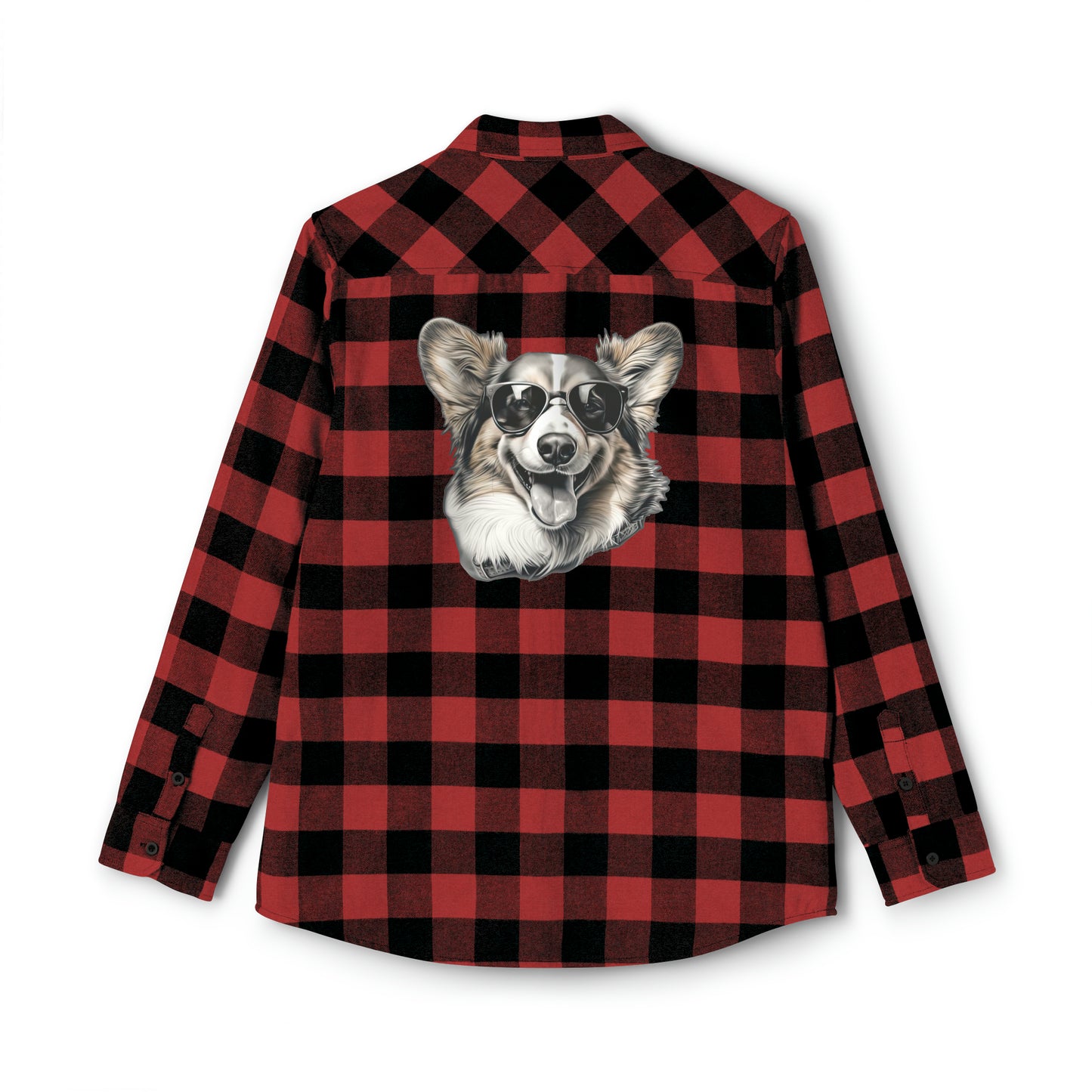 Corgi Cool - Flannel Shirt