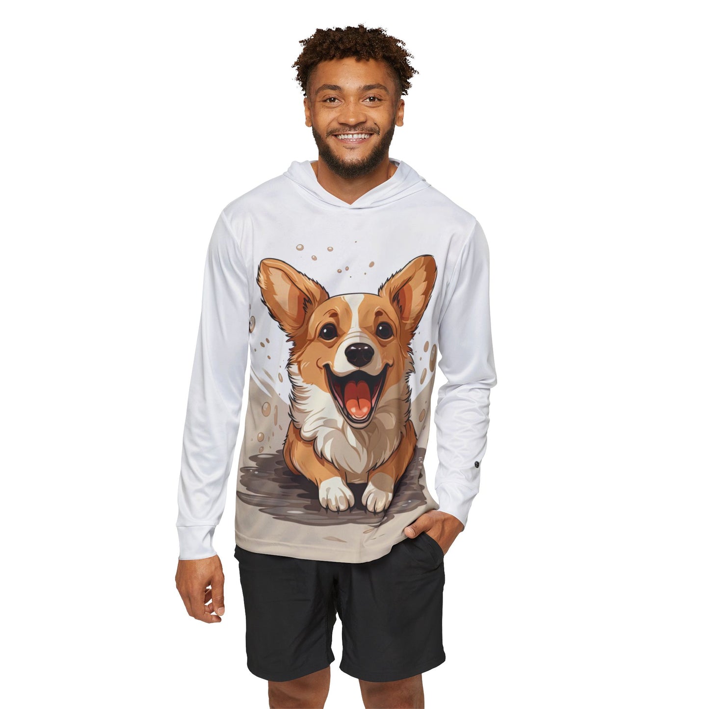 Corgi Cuteness Light Hoodie