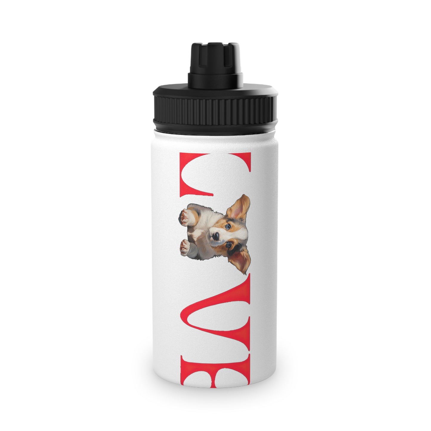 LOVE - Water Bottle with Sport Lid