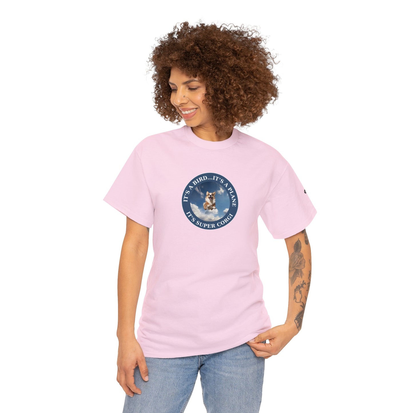 Super Corgi - Unisex Heavy Cotton Tee