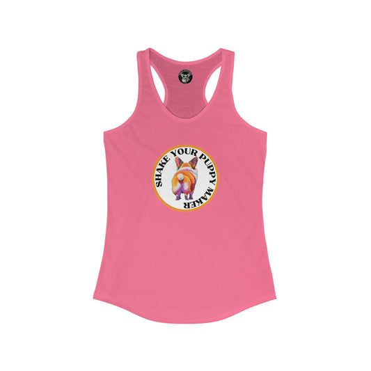 Shake Your Puppy Maker - Racerback Tank