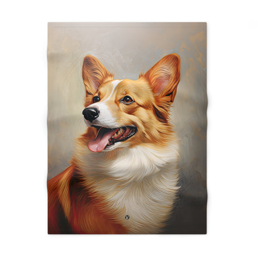 Pembroke Portrait - Baby Blanket