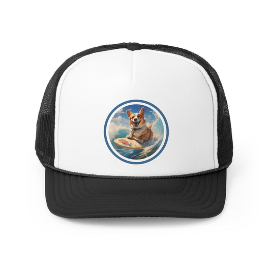 Cowabunga Corgi - Trucker Cap