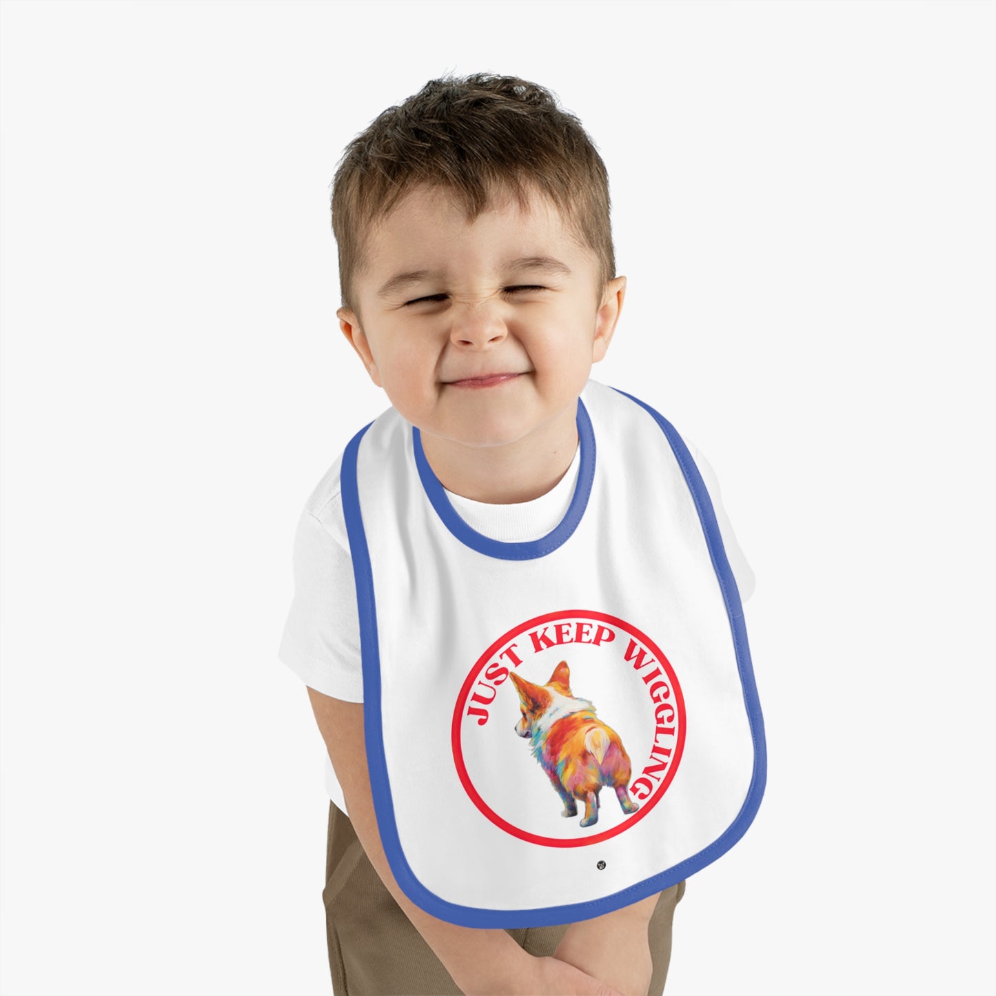 Just Keep Wiggling - Baby Bib