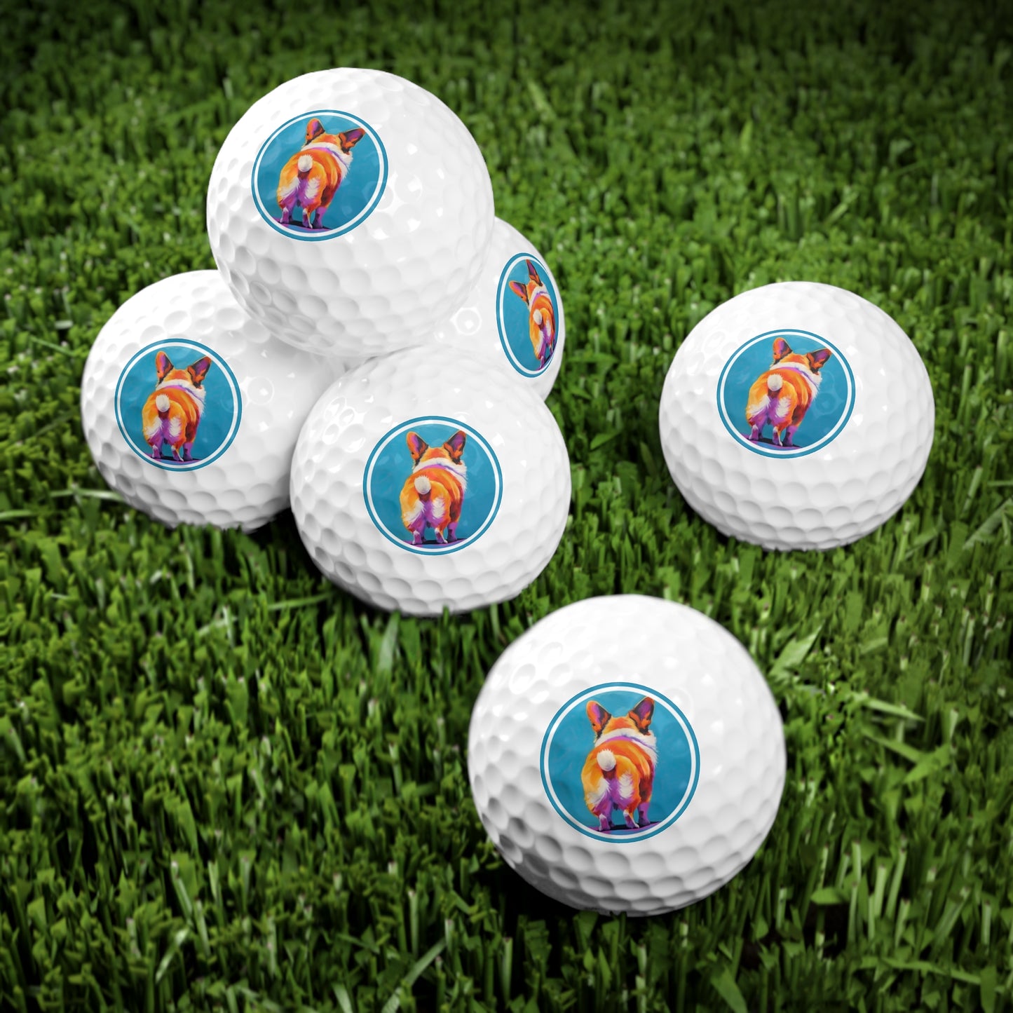 Corgi Butt - Golf Balls