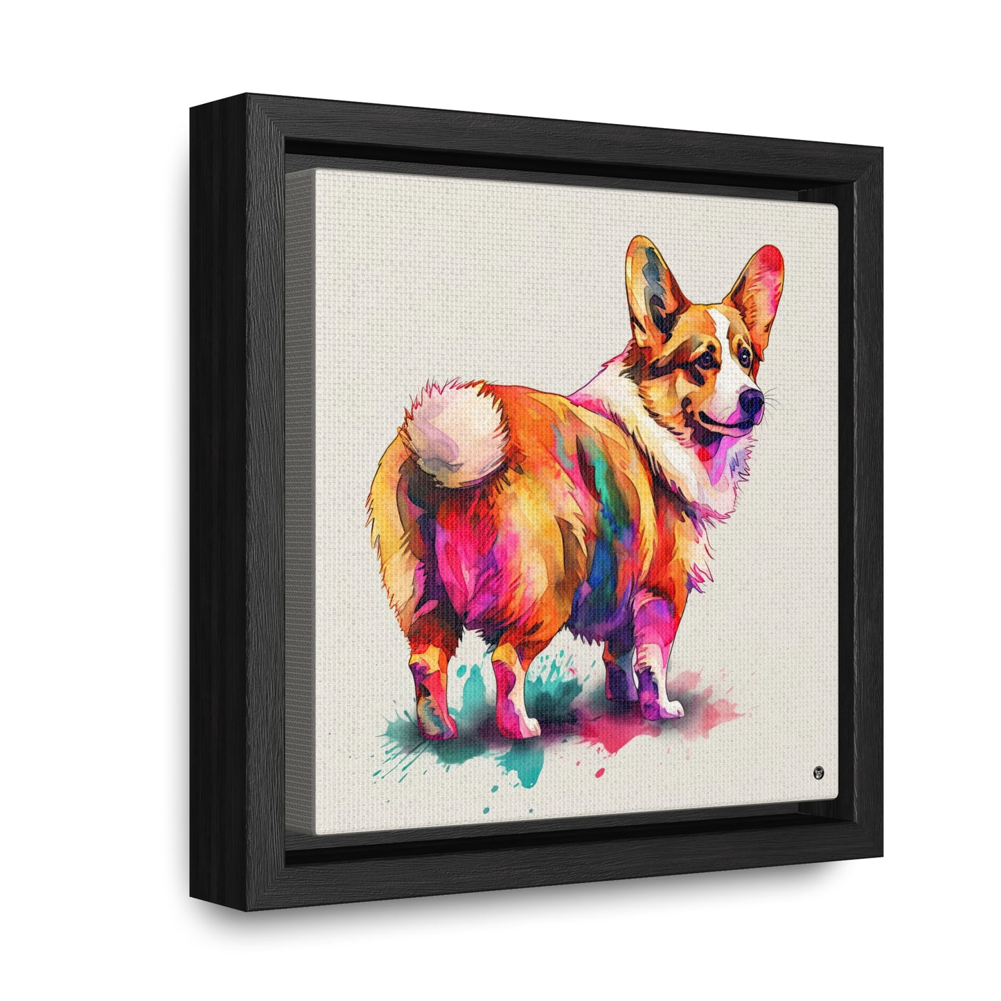 The Observer  - Framed on Canvas