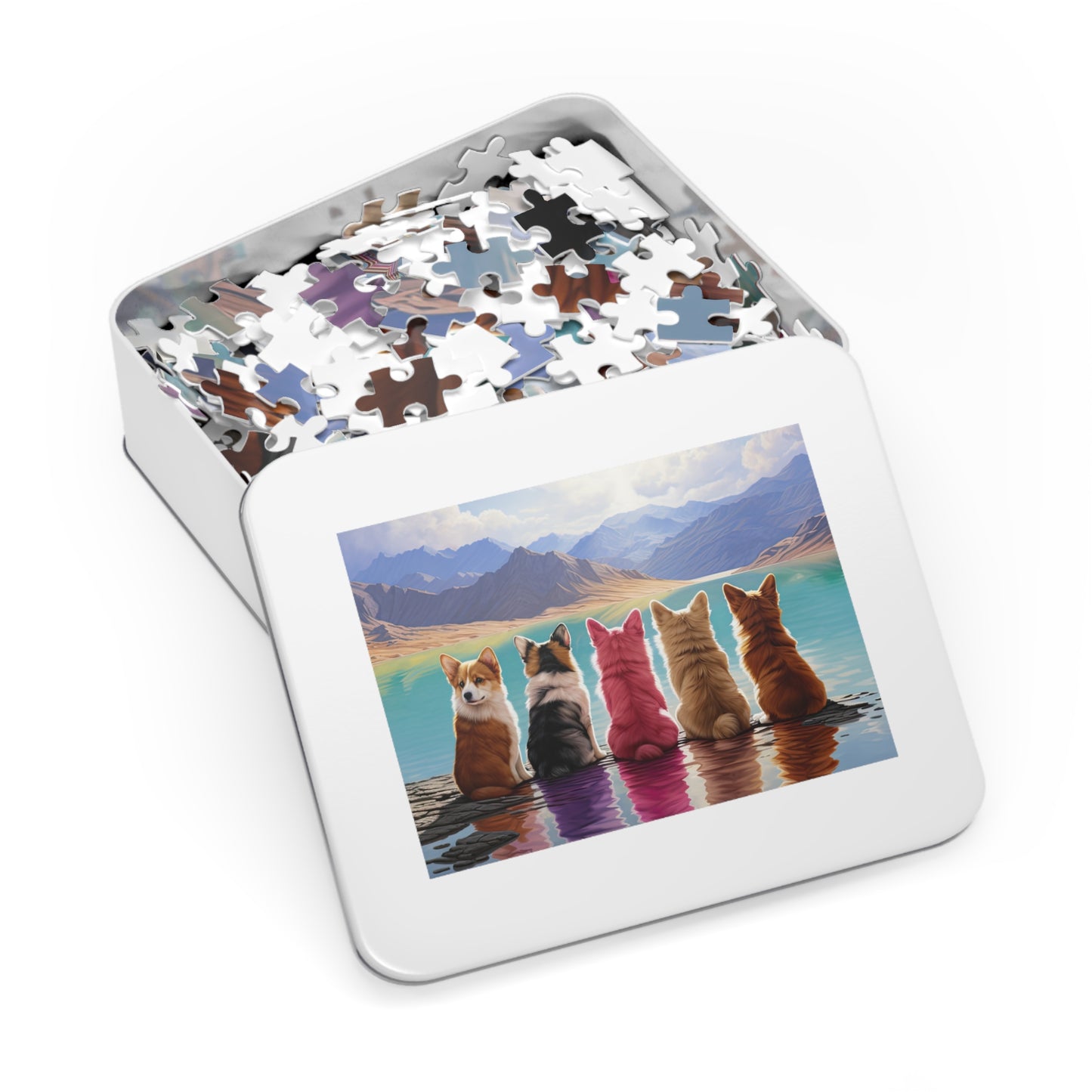 Corgi Lake - Jigsaw Puzzle