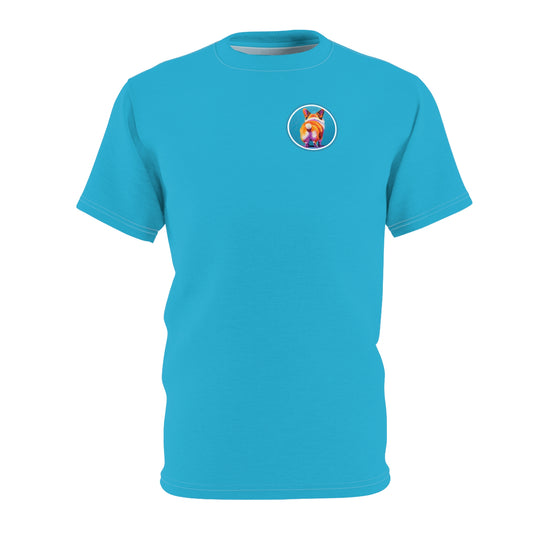 Corgi Butt Custom Artwork Unisex Bold Blue Fashion Tee  — The Official Wiggle Shirt