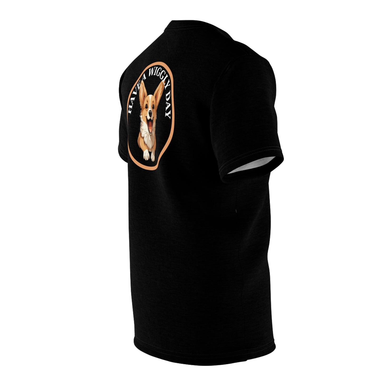 Have a Wiggly Day Bold Tee in Black