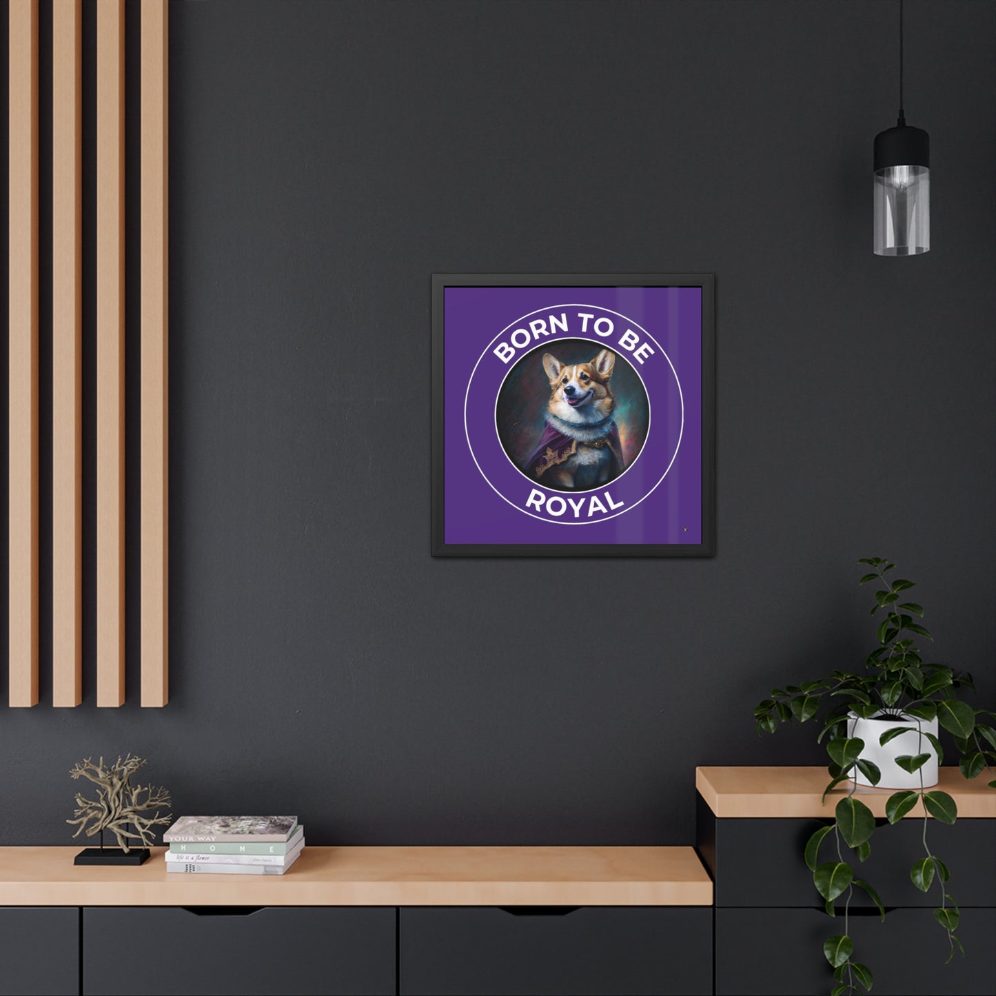 Born To Be Royal - Framed Print