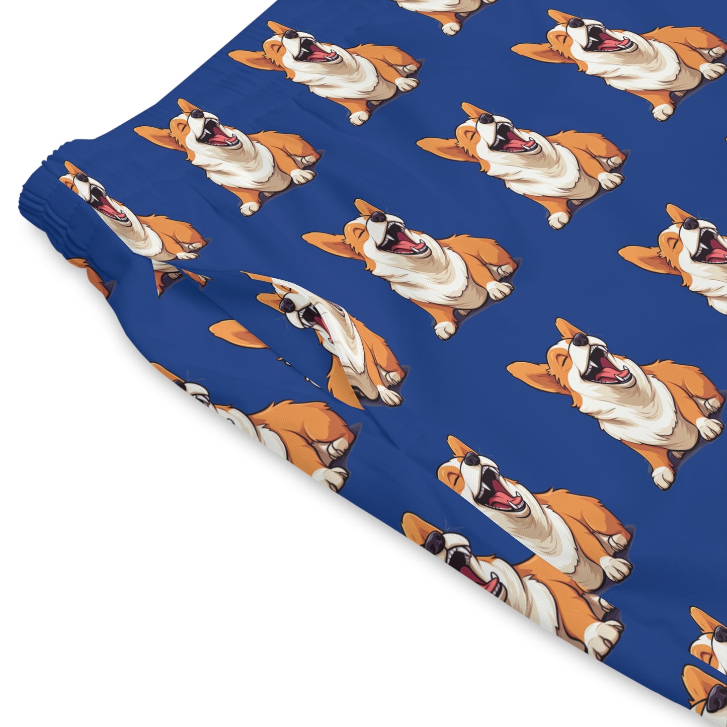 Comical Corgi Mosaic - Board Shorts