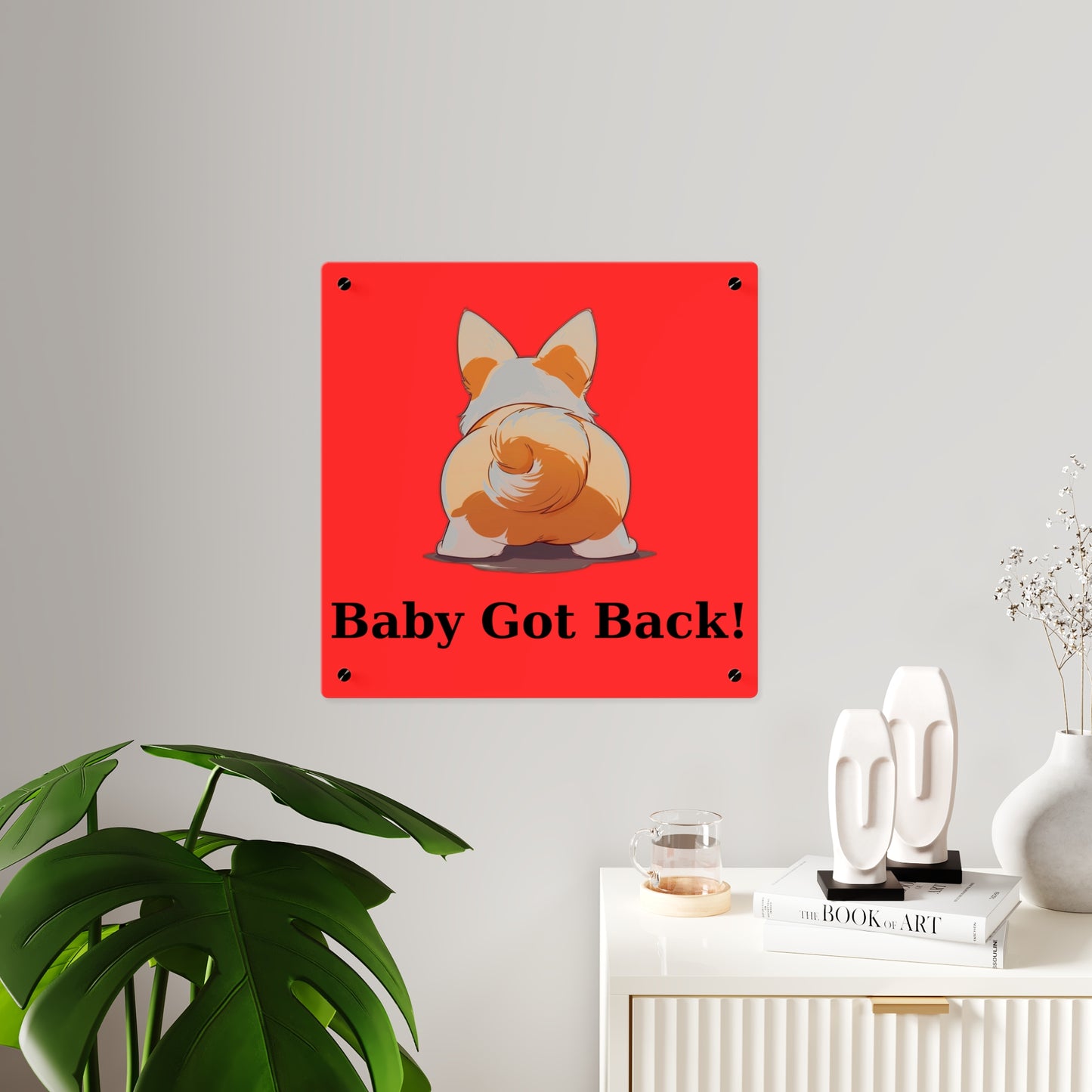 Baby Got Back Anime on Acrylic