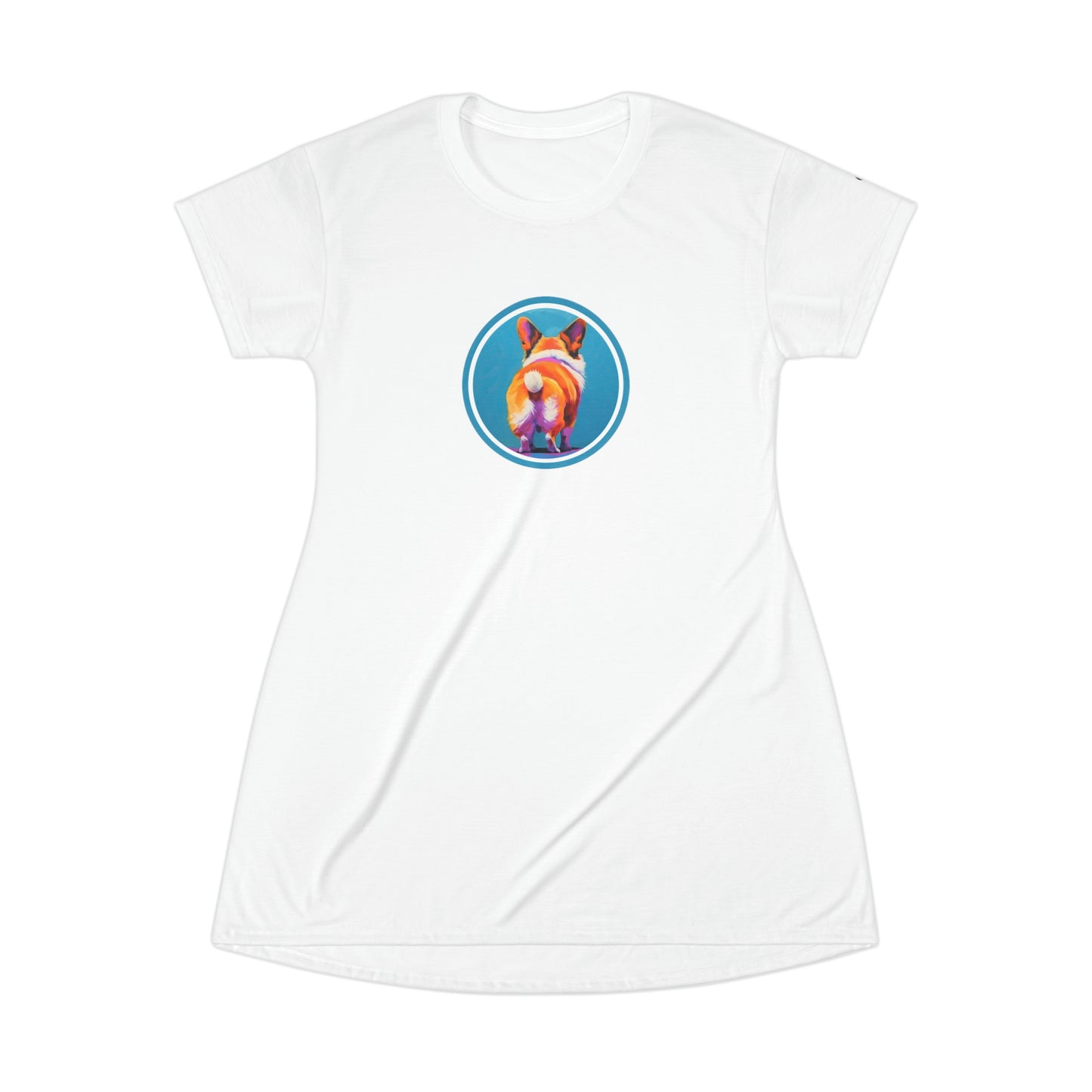 Corgi Butt - T-Shirt Dress