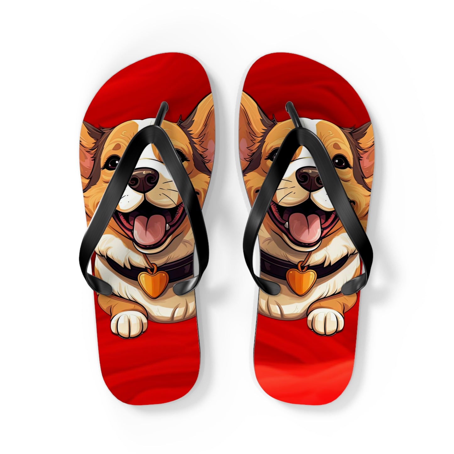 Puppy Love Flip-Flops