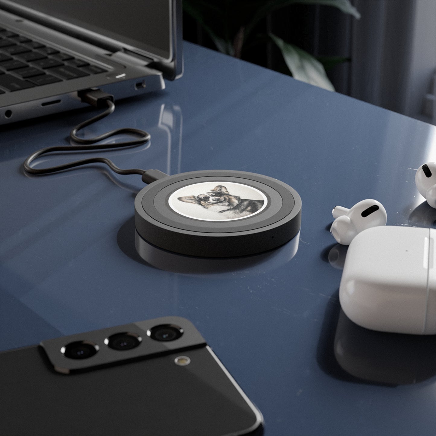 Corgi Cool - Quake Wireless Charging Pad