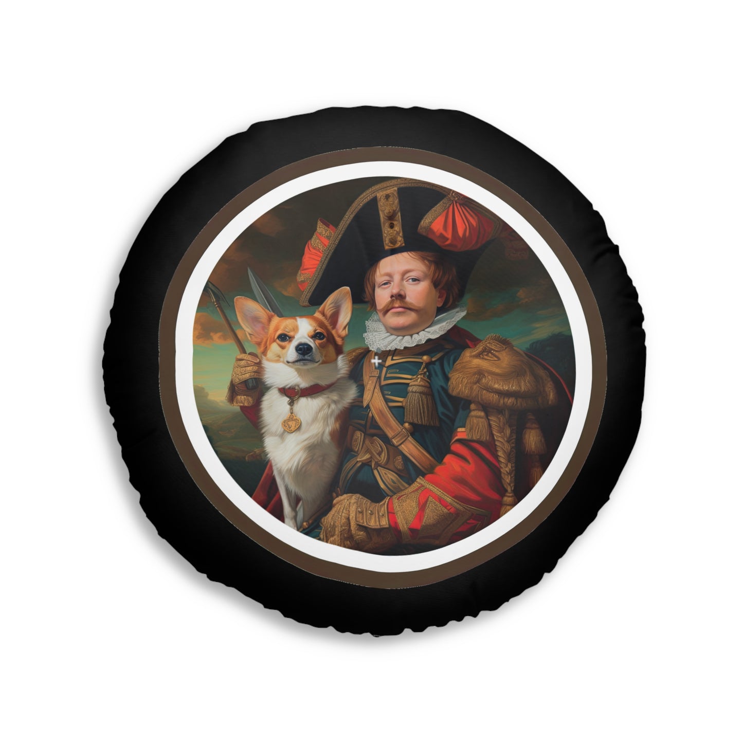 First Royal Corgi - Floor Pillow