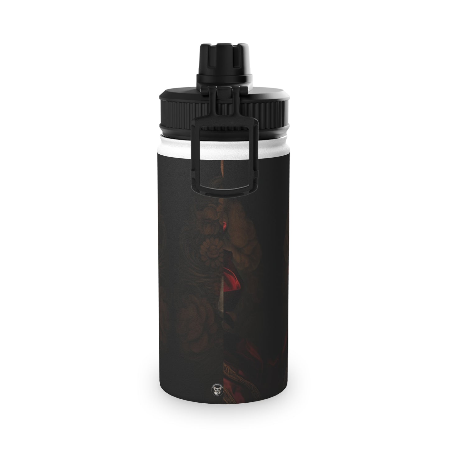 Renaissance Corgi - Water Bottle with Sport Lid