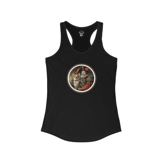 First Royal Corgi - Racerback Tank