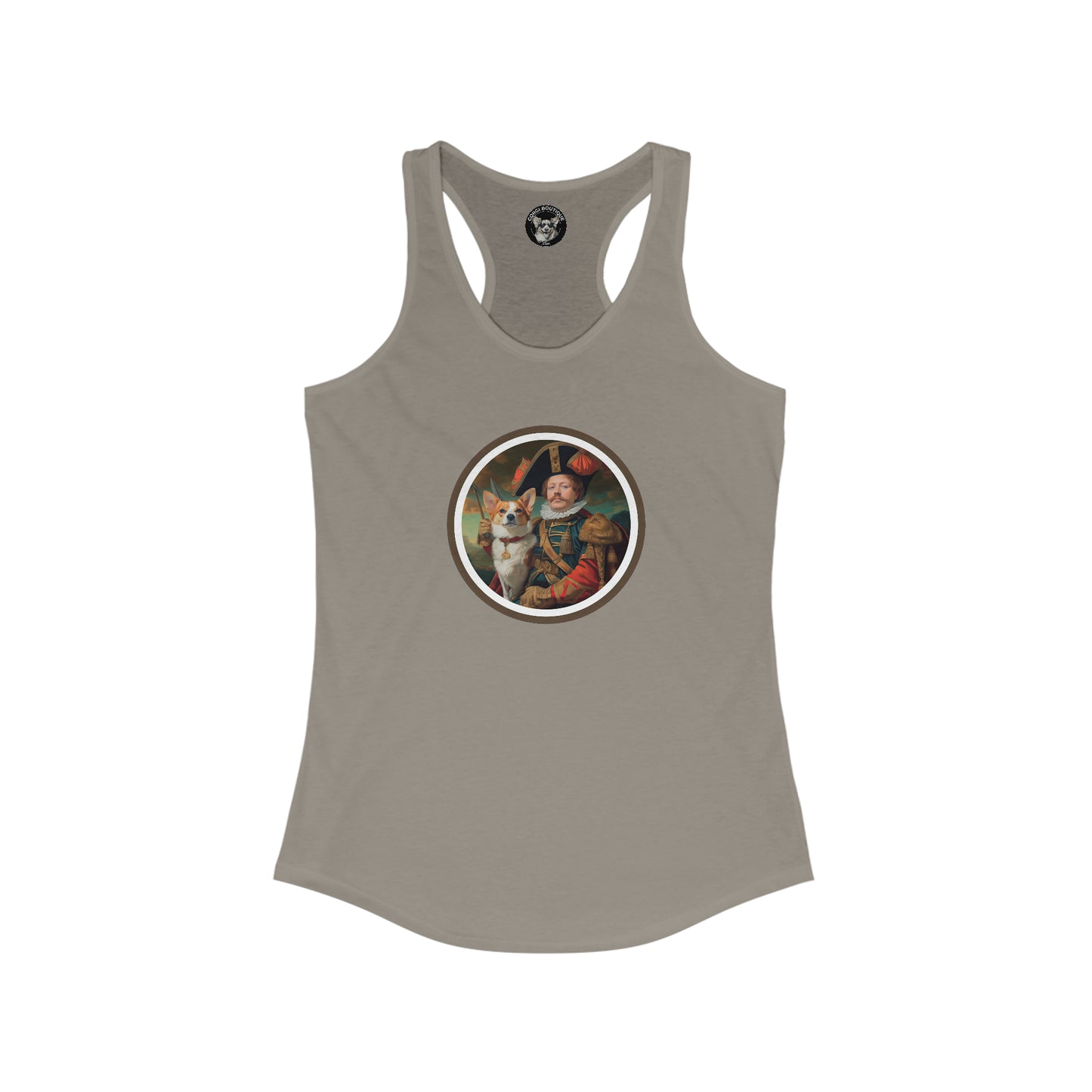 First Royal Corgi - Racerback Tank