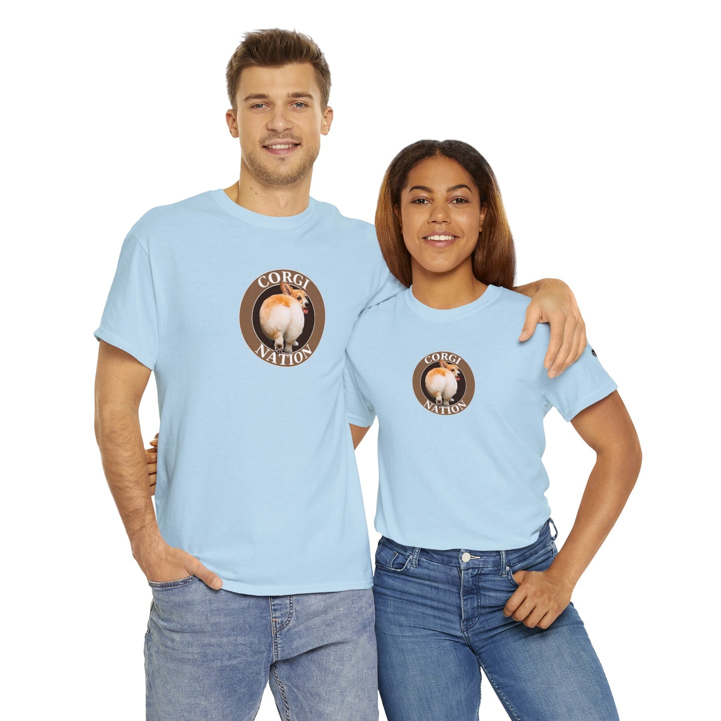 Corgi Nation - Unisex Heavy Cotton Tee