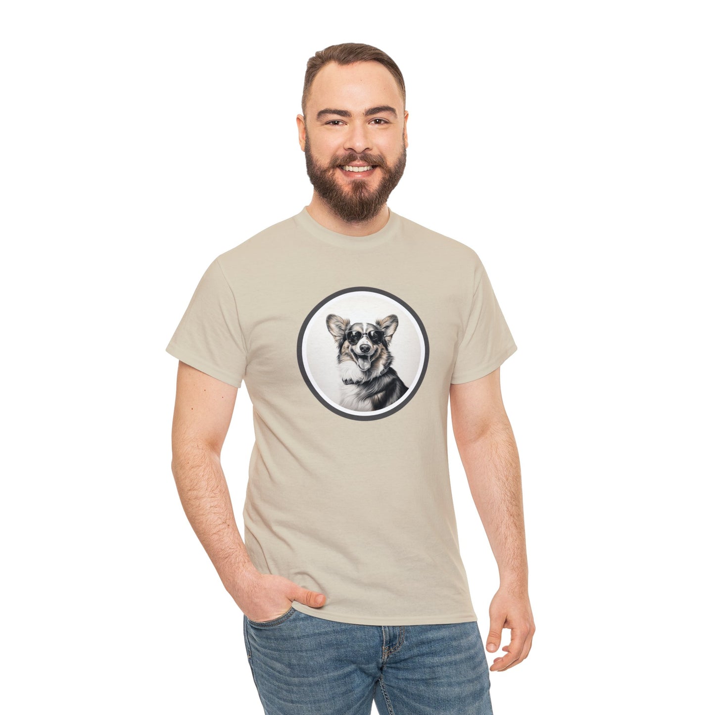 Corgi Cool - Unisex Heavy Cotton Tee