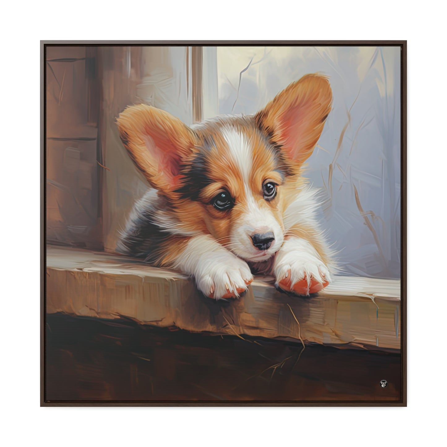 The Culprit - Framed on Canvas