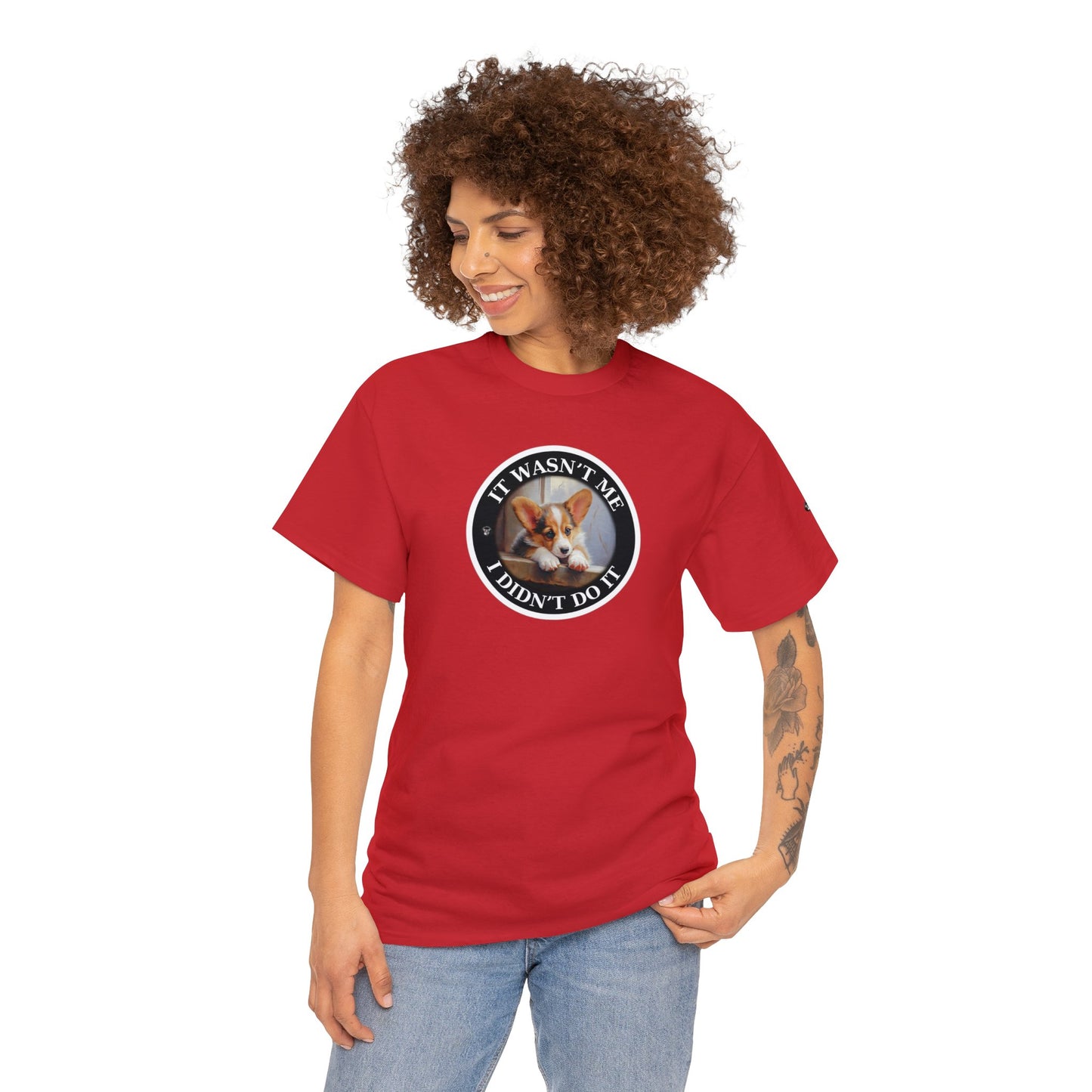 It Wasn't Me...I Didn't Do It - Unisex Heavy Cotton Tee