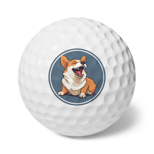 Comical Corgi - Golf Balls