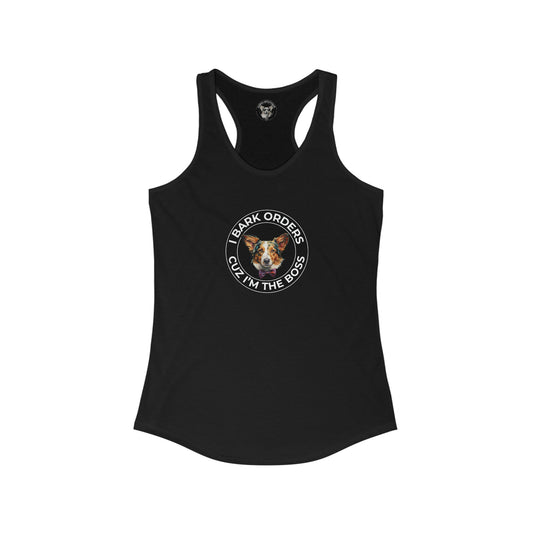 The Boss - Racerback Tank