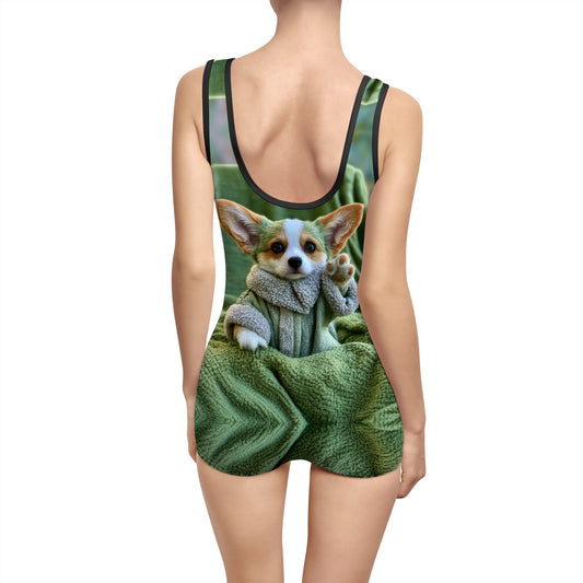 Grogu le Corgi - Combinaison Vintage