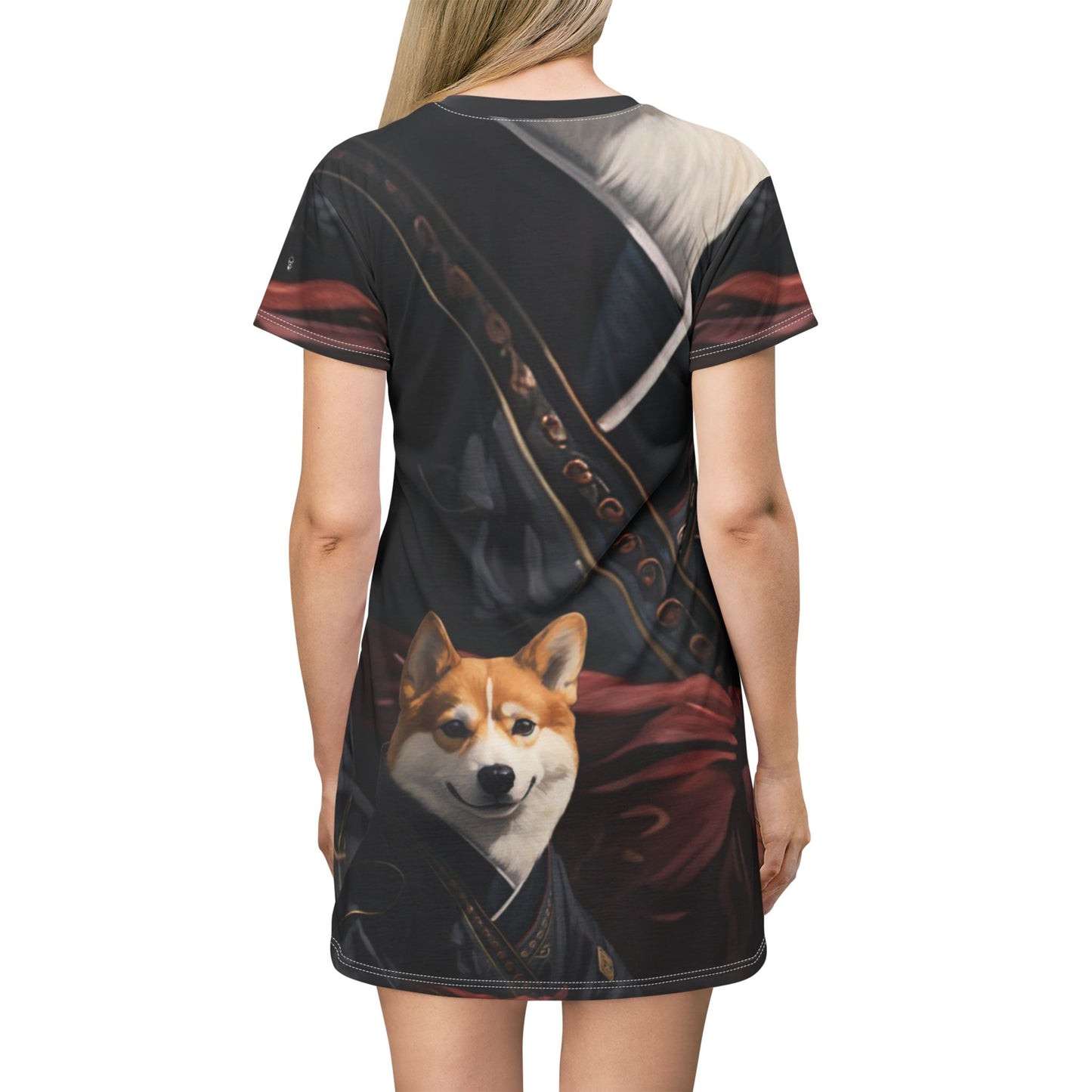 Robe T-shirt Corgi Ninja