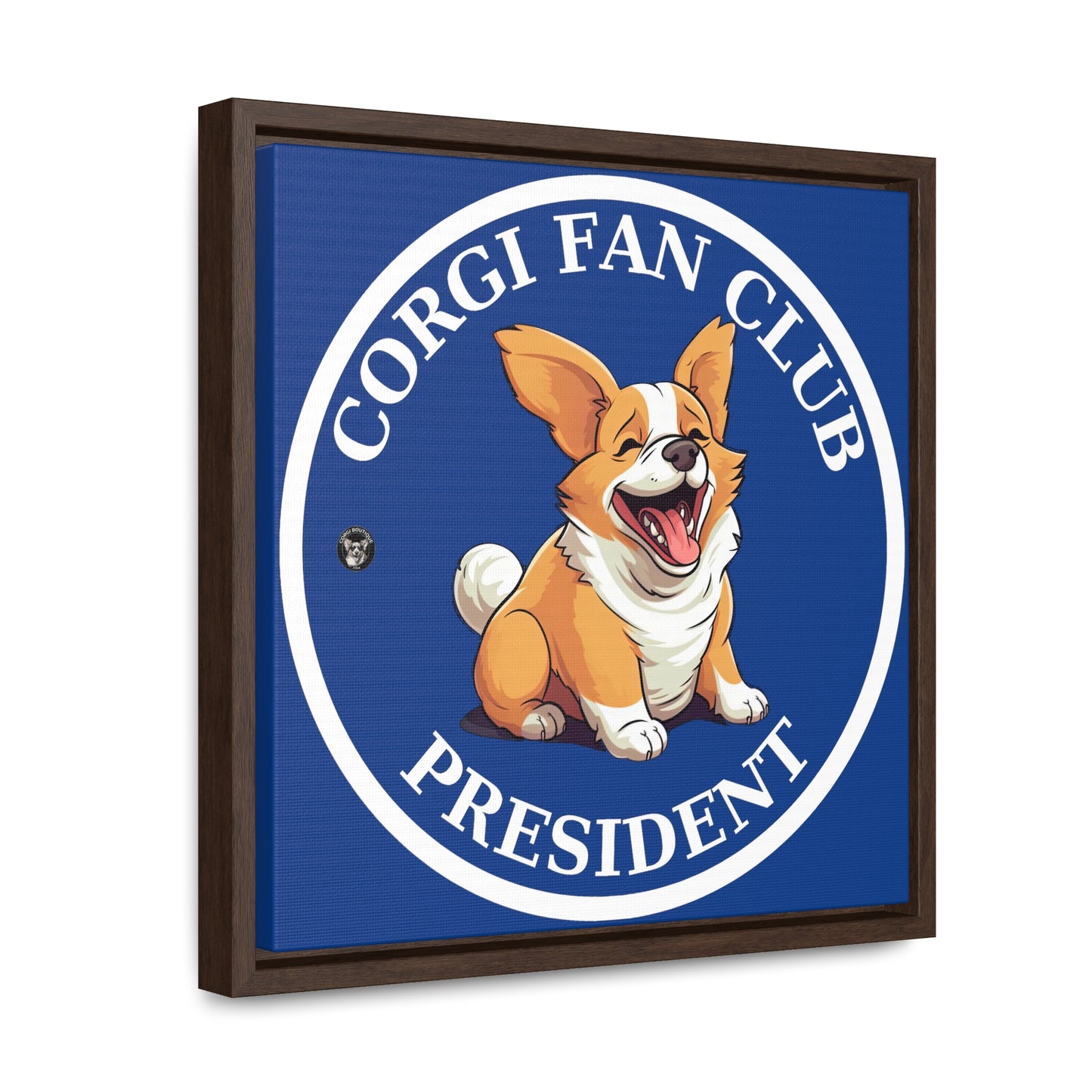 Fan Club President - Framed on Canvas