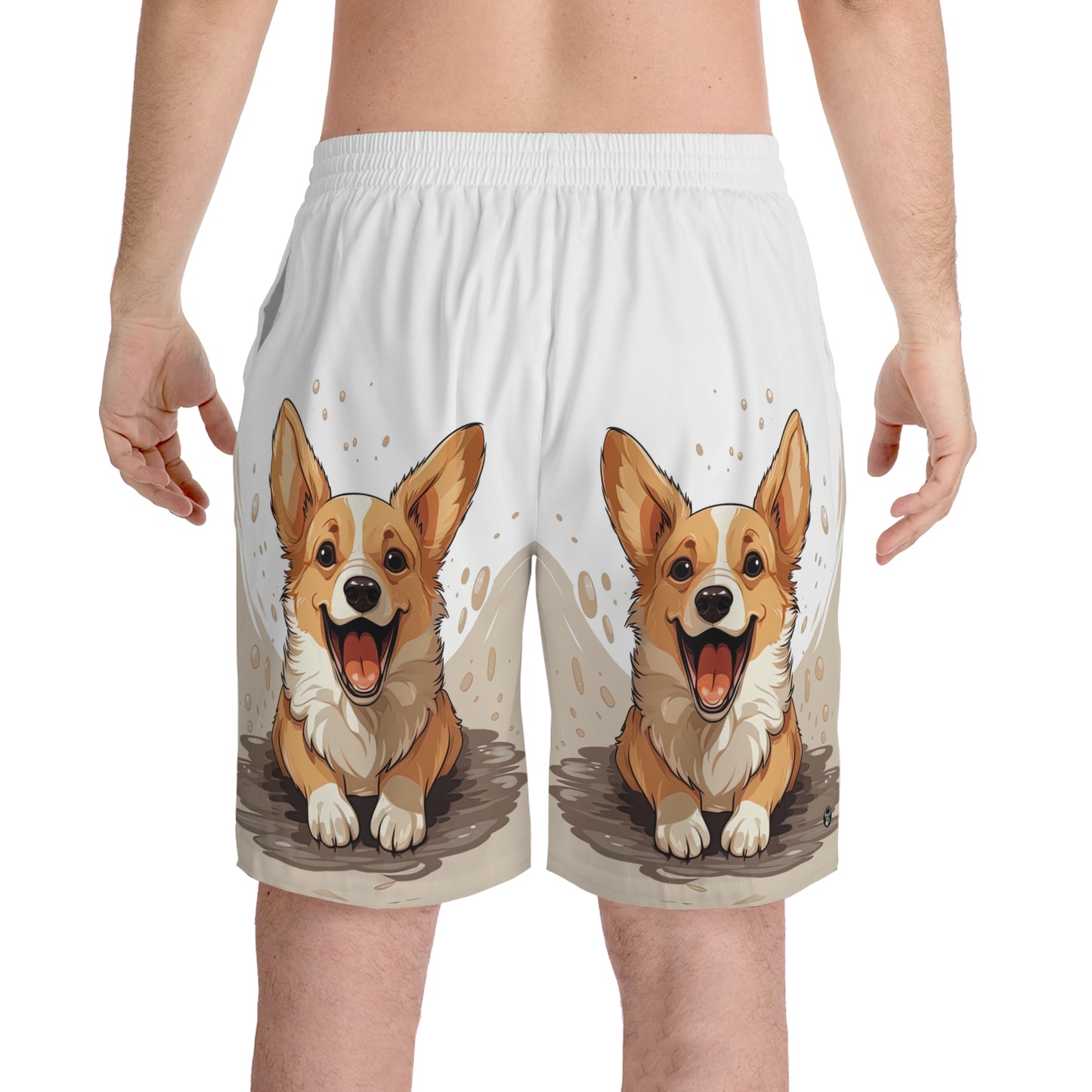 Short de bain Mignon Corgi