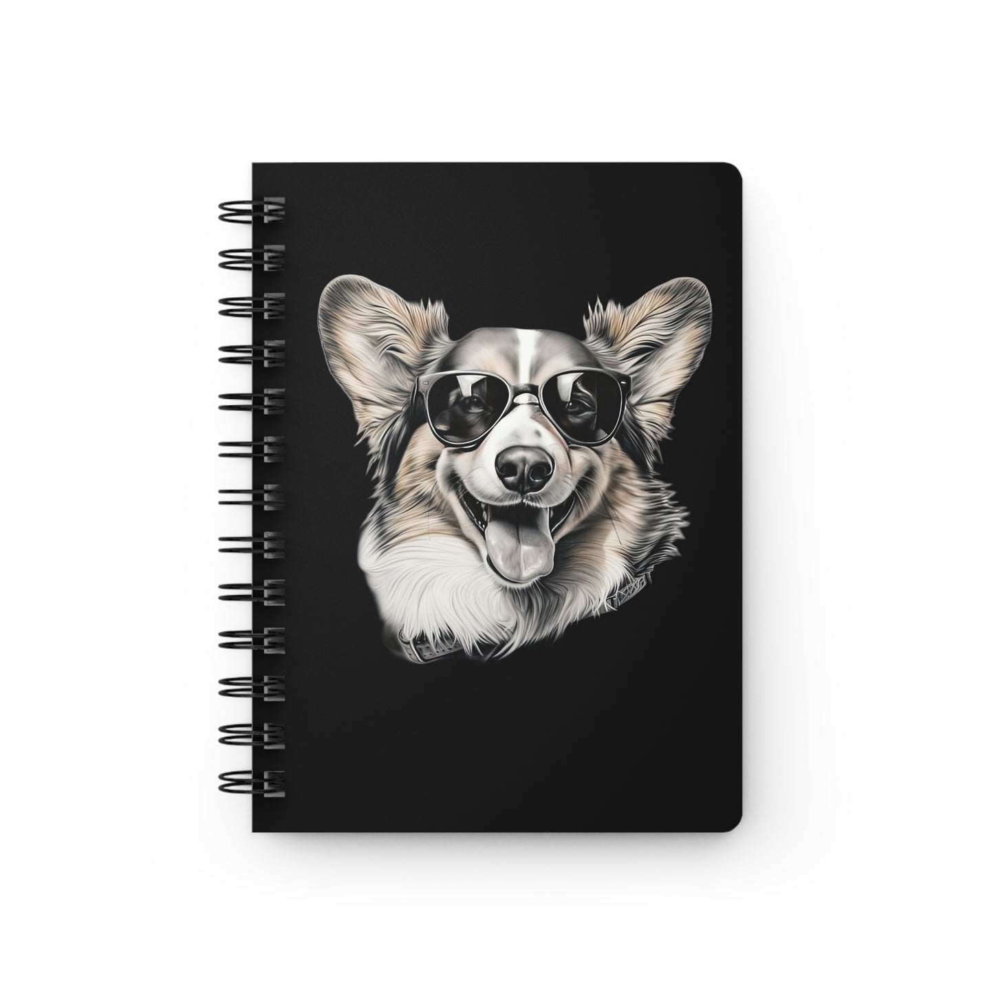 Corgi Cool - Spiral Bound Notebook