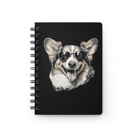 Corgi Cool - Spiral Bound Notebook