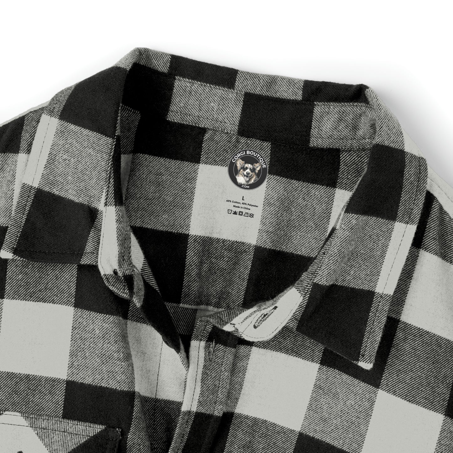 Corgi Enthusiasm - Flannel Shirt