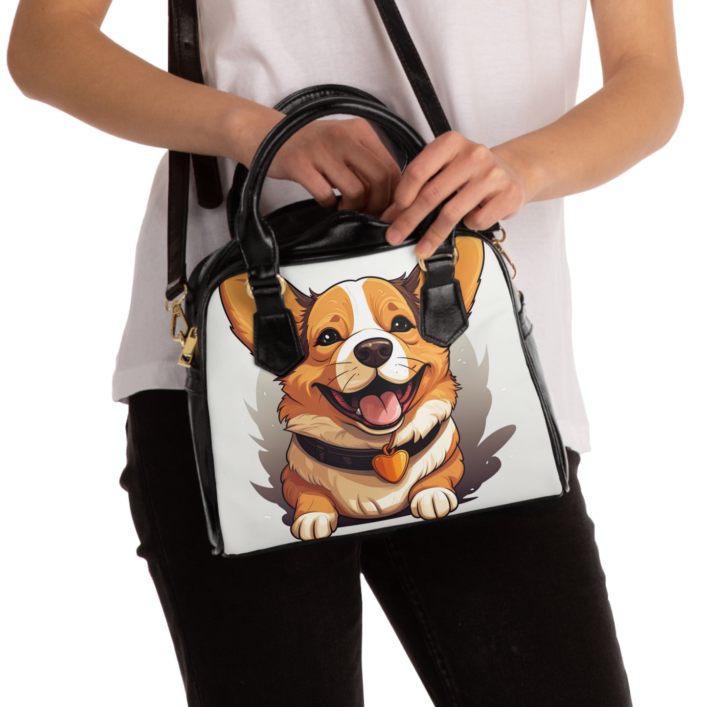 Puppy Love - Handbag w/Removable Shoulder Strap