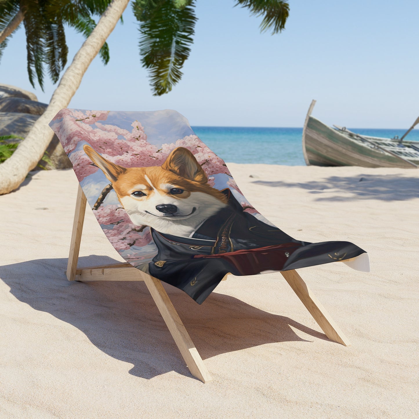 Zendog Beach Towel