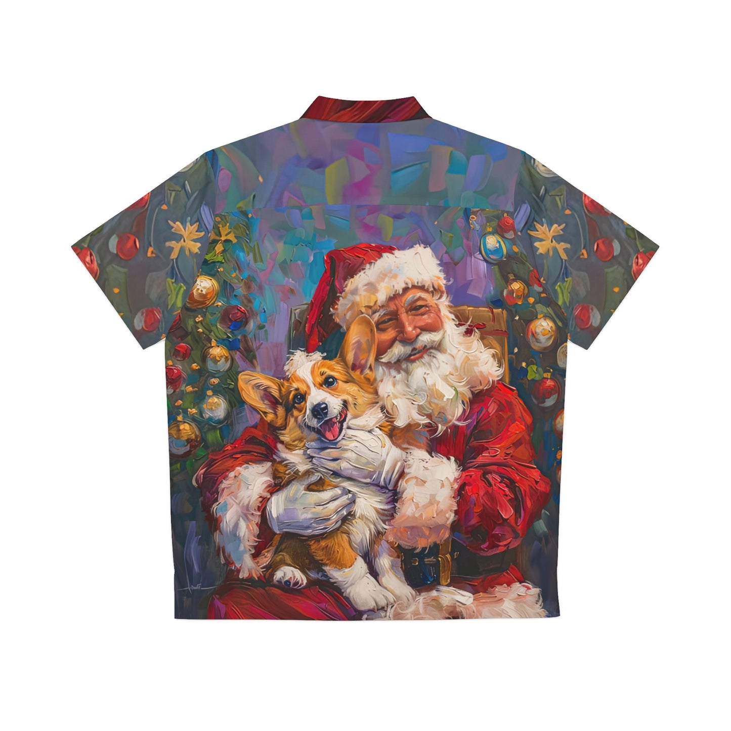 Christmas Corgi Hawaiian Shirt
