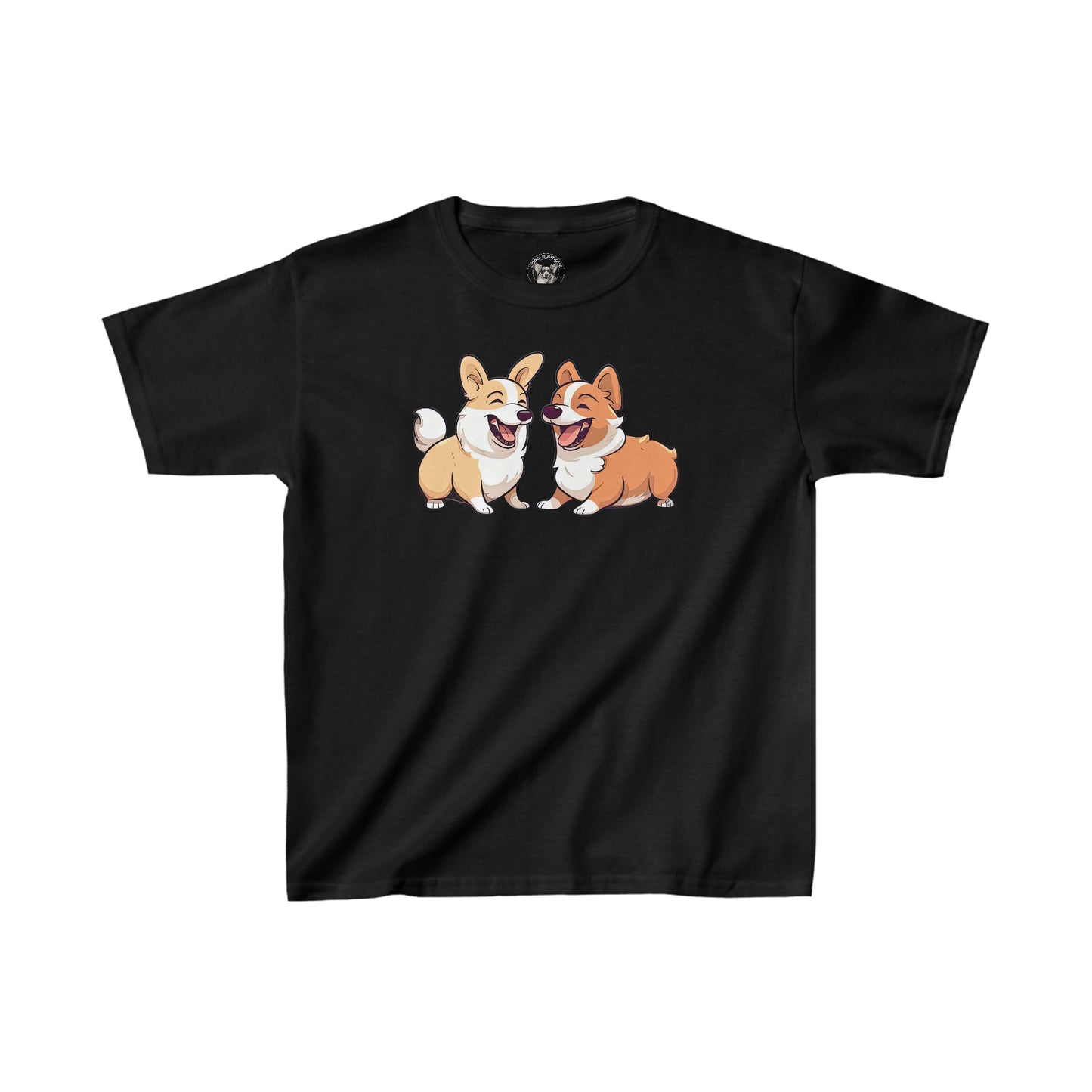 Corgi Couple - Kids Heavy Cotton Tee