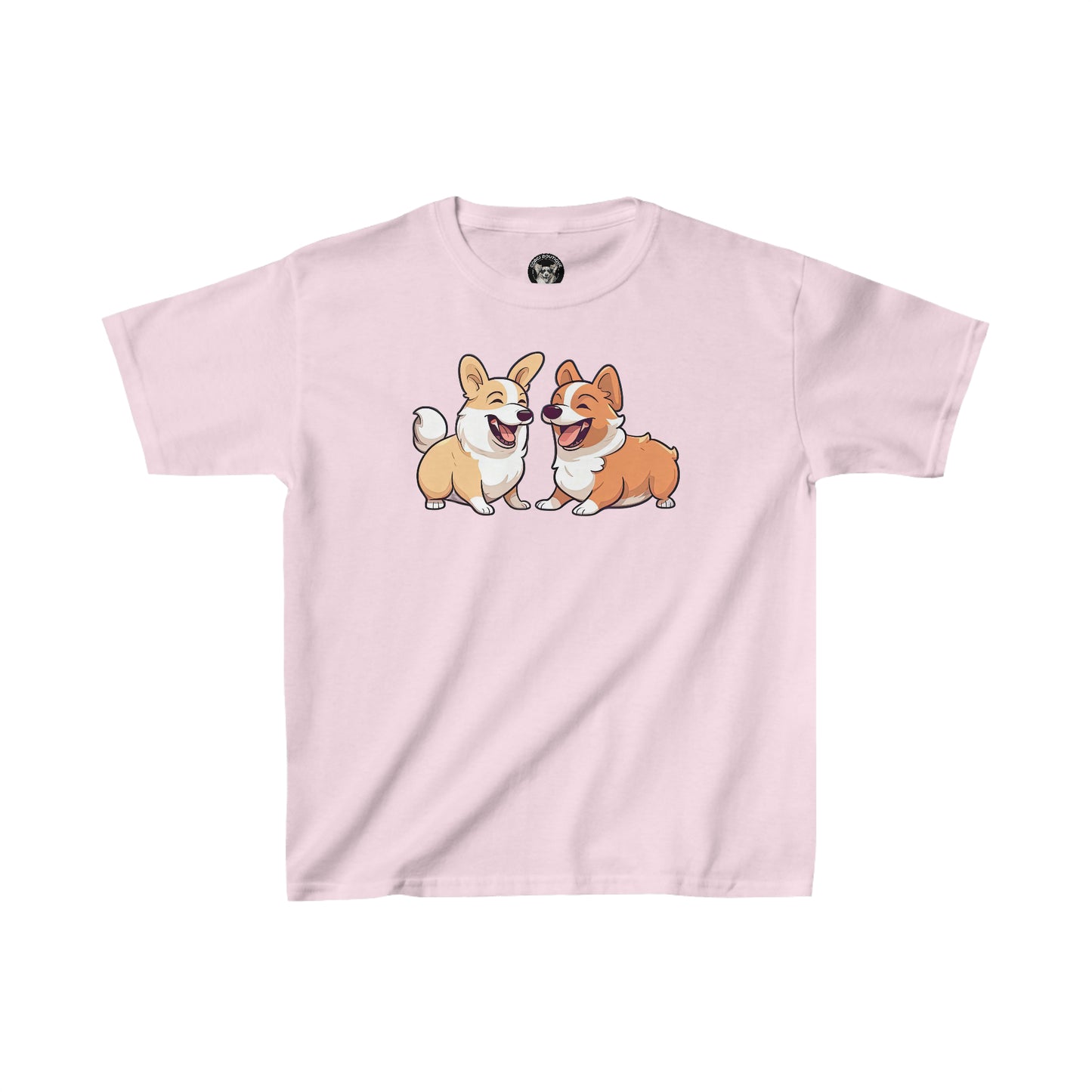 Corgi Couple - Kids Heavy Cotton Tee