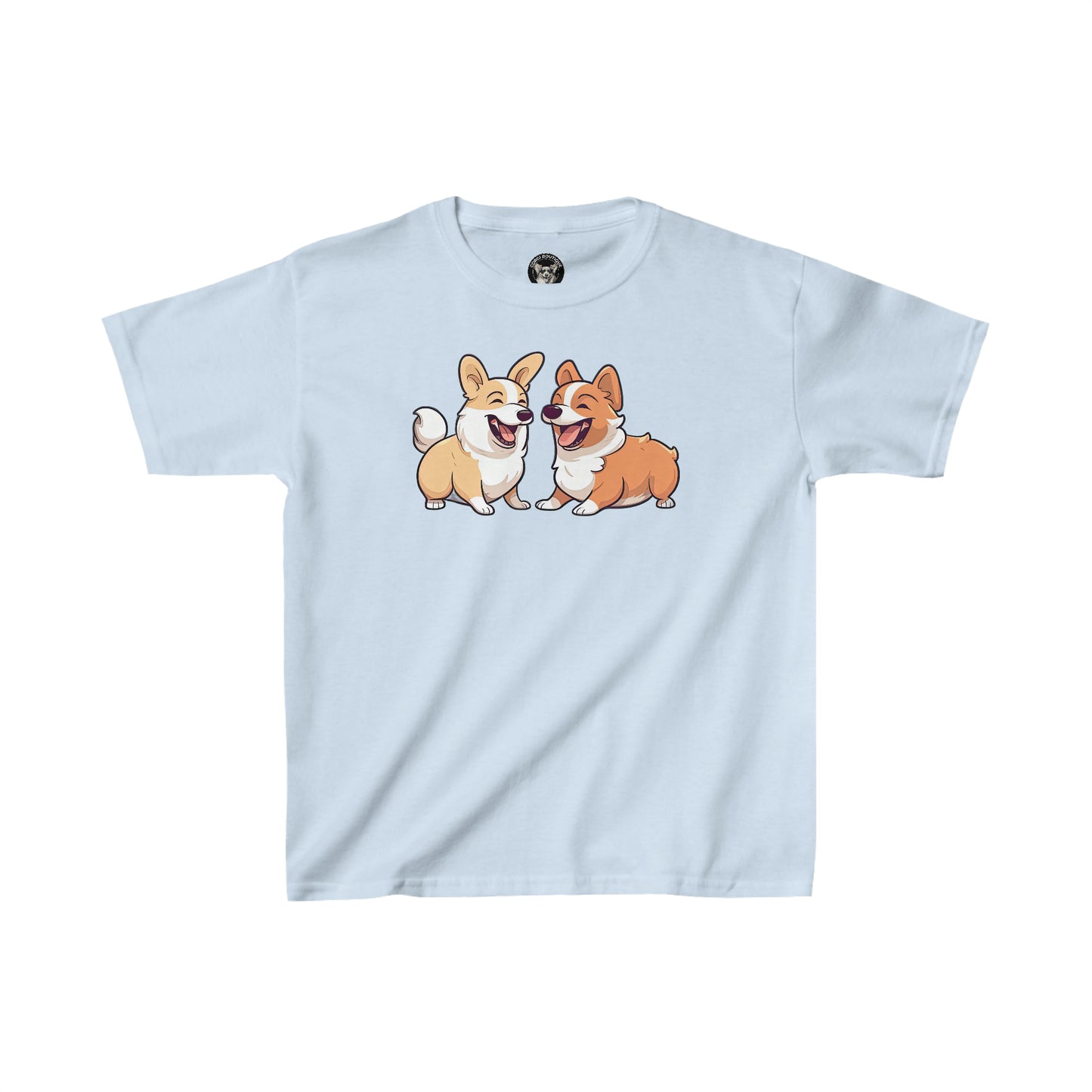 Corgi Couple - Kids Heavy Cotton Tee