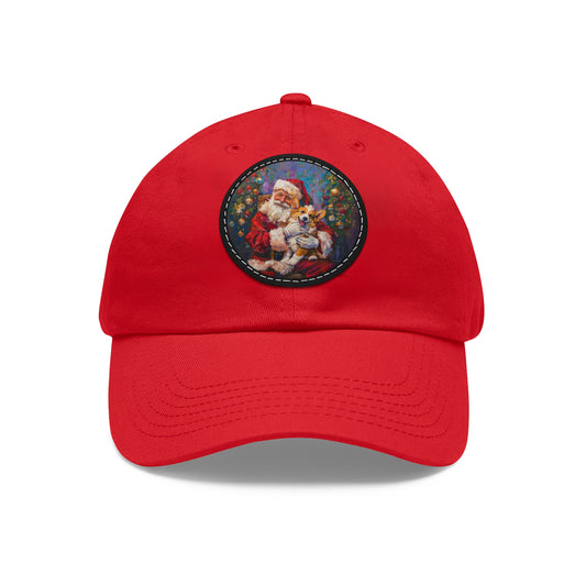 Christmas Corgi Baseball Cap