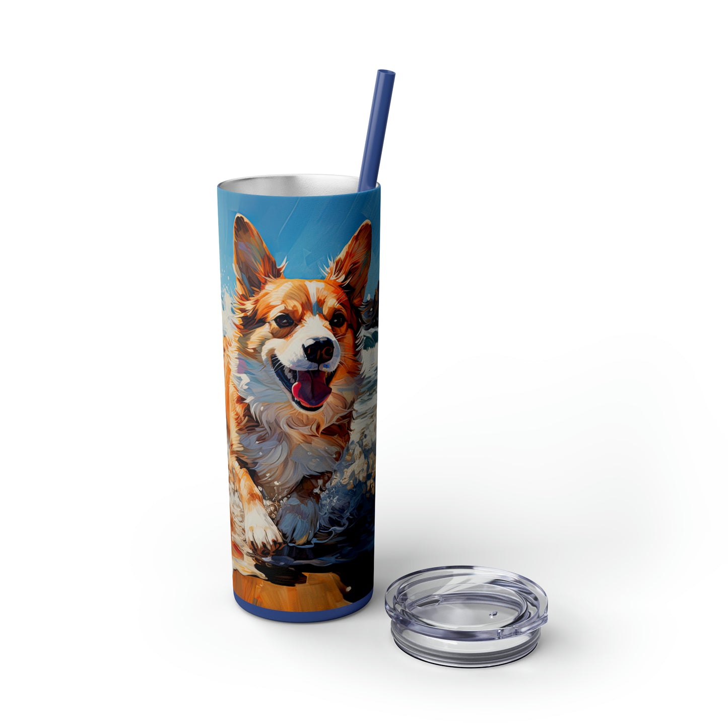 Coastal Corgi - Tumbler