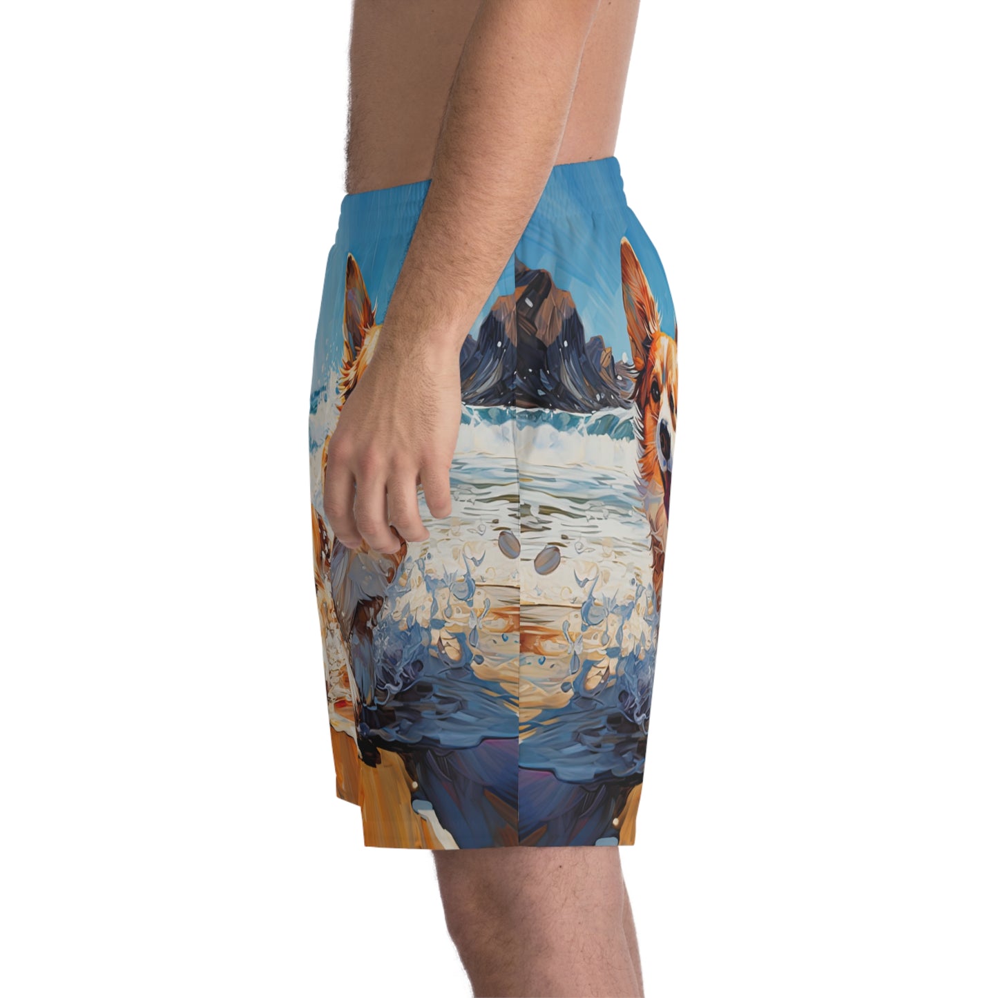 Coastal Corgi Board Shorts