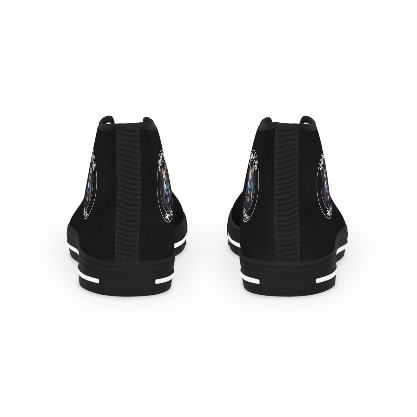 Born To Be Royal - Men's High Top Sneakers