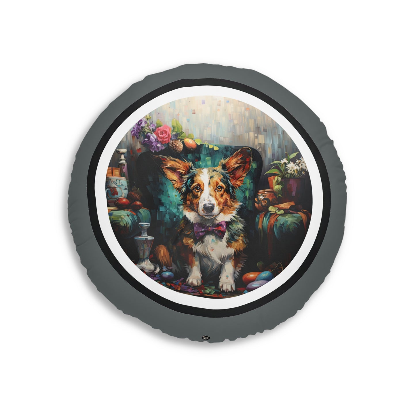 Formal Corgi - Floor Pillow