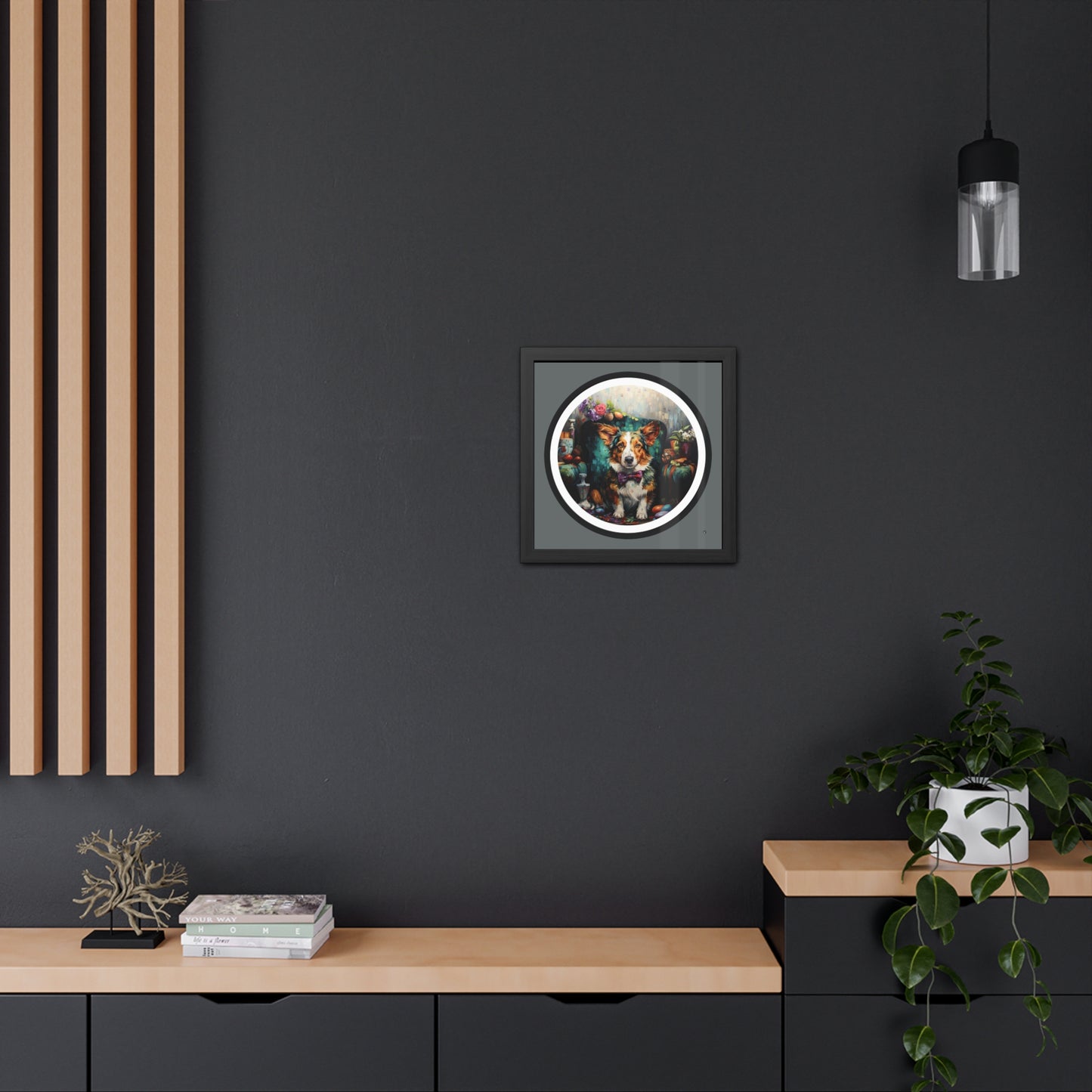 Formal Corgi - Framed Print